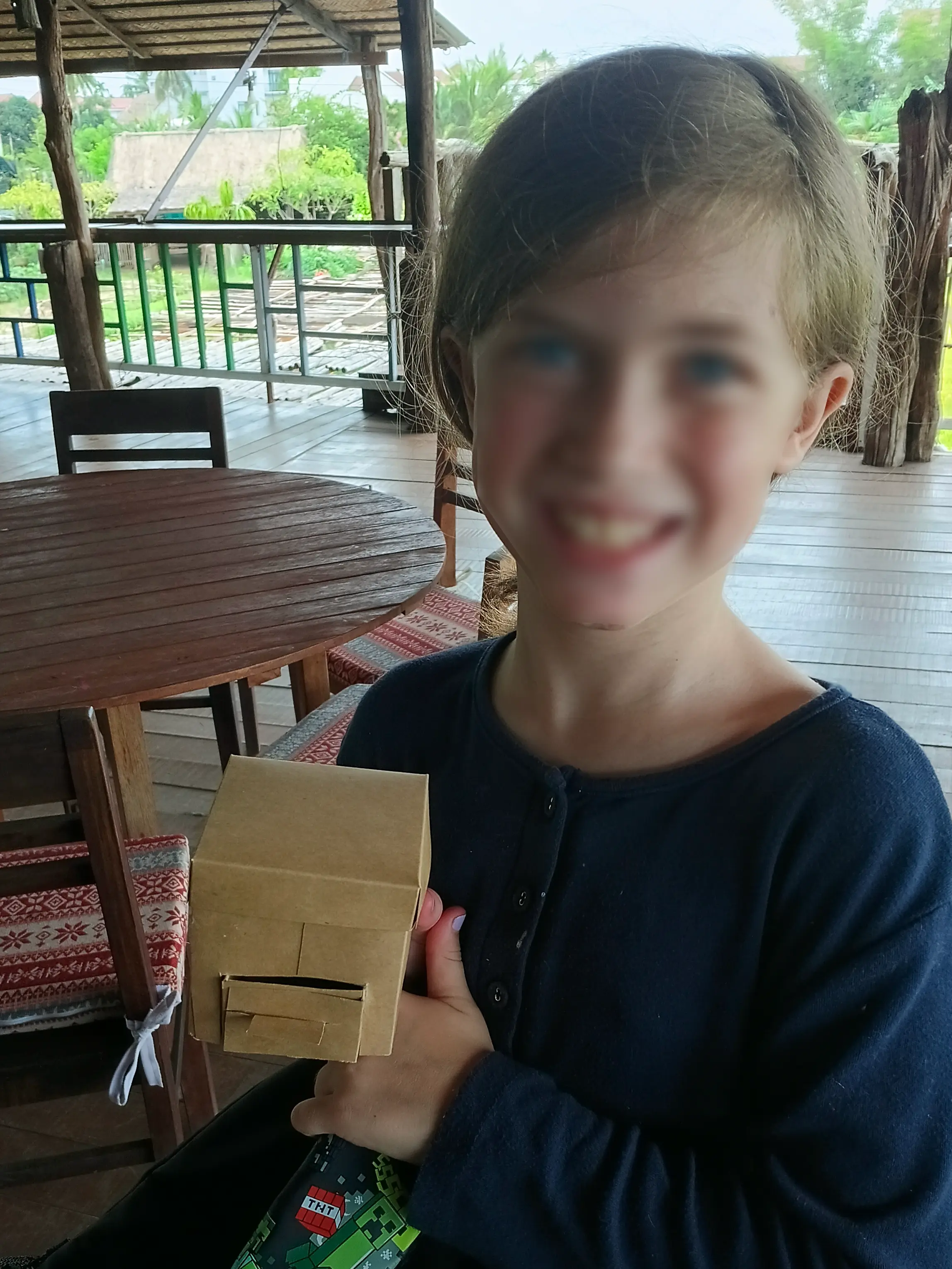 Young toymaker with Magic Box